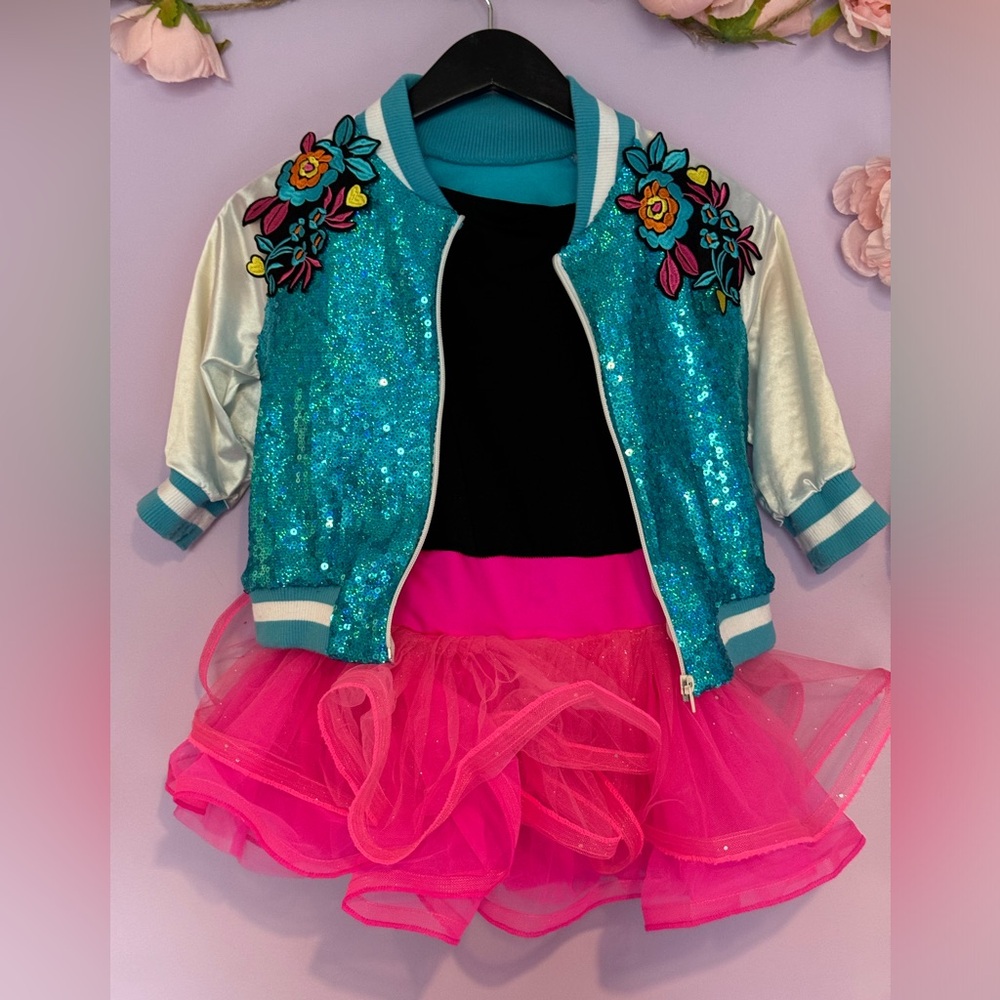 Weissman Dance Costume Size CL Kid in a Candy Store 11404